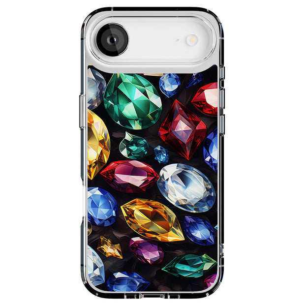 Gems Jewels 1 Tough Cases For Apple iPhone (17, 16, 15, 14, 13, 12, 11, X, SE, 8, 7/ Air, Plus, Pro, Max, Mini, XR, XS), Print in USA