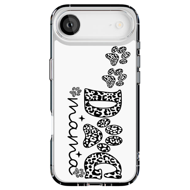 Dog Mama Paws 1 Tough Cases For Apple iPhone (17, 16, 15, 14, 13, 12, 11, X, SE, 8, 7/ Air, Plus, Pro, Max, Mini, XR, XS), Print in USA