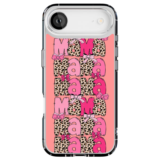 Leopard Mama 1 Tough Cases For Apple iPhone (17, 16, 15, 14, 13, 12, 11, X, SE, 8, 7/ Air, Plus, Pro, Max, Mini, XR, XS), Print in USA