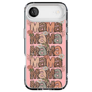 Leopard Mama 2 Tough Cases For Apple iPhone (17, 16, 15, 14, 13, 12, 11, X, SE, 8, 7/ Air, Plus, Pro, Max, Mini, XR, XS), Print in USA
