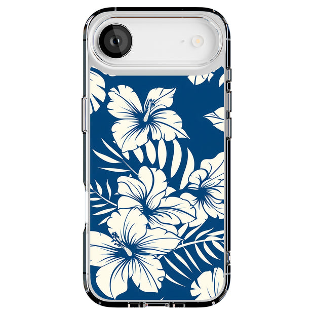 Floral Hawaii 1 Tough Cases For Apple iPhone (17, 16, 15, 14, 13, 12, 11, X, SE, 8, 7/ Air, Plus, Pro, Max, Mini, XR, XS), Print in USA