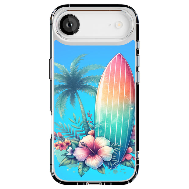 Surf Board 2 Tough Cases For Apple iPhone (17, 16, 15, 14, 13, 12, 11, X, SE, 8, 7/ Air, Plus, Pro, Max, Mini, XR, XS), Print in USA