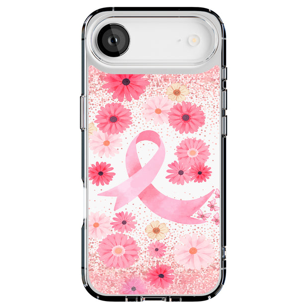 Breast Cancer 1 Tough Cases For Apple iPhone (17, 16, 15, 14, 13, 12, 11, X, SE, 8, 7/ Air, Plus, Pro, Max, Mini, XR, XS), Print in USA