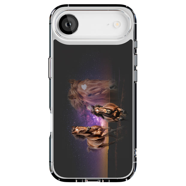 Wild Horse 2 Tough Cases For Apple iPhone (17, 16, 15, 14, 13, 12, 11, X, SE, 8, 7/ Air, Plus, Pro, Max, Mini, XR, XS), Print in USA