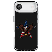 Patriotic Eagle Tough Cases For Apple iPhone (17, 16, 15, 14, 13, 12, 11, X, SE, 8, 7/ Air, Plus, Pro, Max, Mini, XR, XS), Print in USA