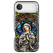 Virgin Mary 2 Tough Cases For Apple iPhone (17, 16, 15, 14, 13, 12, 11, X, SE, 8, 7/ Air, Plus, Pro, Max, Mini, XR, XS), Print in USA