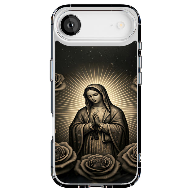 Virgin Mary 5 Tough Cases For Apple iPhone (17, 16, 15, 14, 13, 12, 11, X, SE, 8, 7/ Air, Plus, Pro, Max, Mini, XR, XS), Print in USA