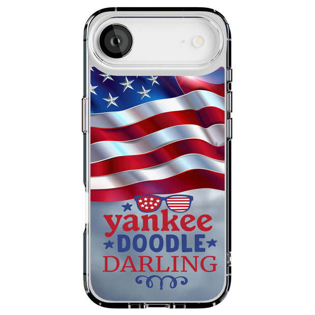 Yankee Doodle 1 Tough Cases For Apple iPhone (17, 16, 15, 14, 13, 12, 11, X, SE, 8, 7/ Air, Plus, Pro, Max, Mini, XR, XS), Print in USA