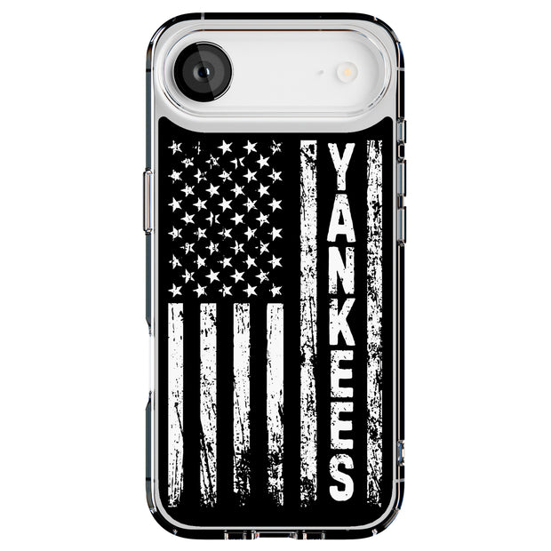 Yankee flag Tough Cases For Apple iPhone (17, 16, 15, 14, 13, 12, 11, X, SE, 8, 7/ Air, Plus, Pro, Max, Mini, XR, XS), Print in USA