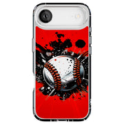 Baseball Crash Tough Cases For Apple iPhone (17, 16, 15, 14, 13, 12, 11, X, SE, 8, 7/ Air, Plus, Pro, Max, Mini, XR, XS), Print in USA
