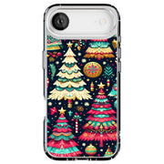 Xmas Trees Tough Cases For Apple iPhone (17, 16, 15, 14, 13, 12, 11, X, SE, 8, 7/ Air, Plus, Pro, Max, Mini, XR, XS), Print in USA