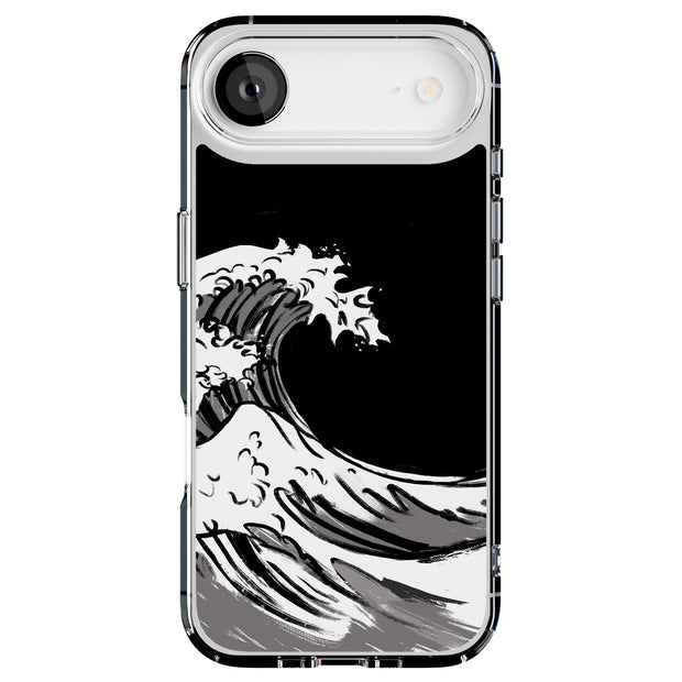 Japanese Waves Tough Cases For Apple iPhone (17, 16, 15, 14, 13, 12, 11, X, SE, 8, 7/ Air, Plus, Pro, Max, Mini, XR, XS), Print in USA