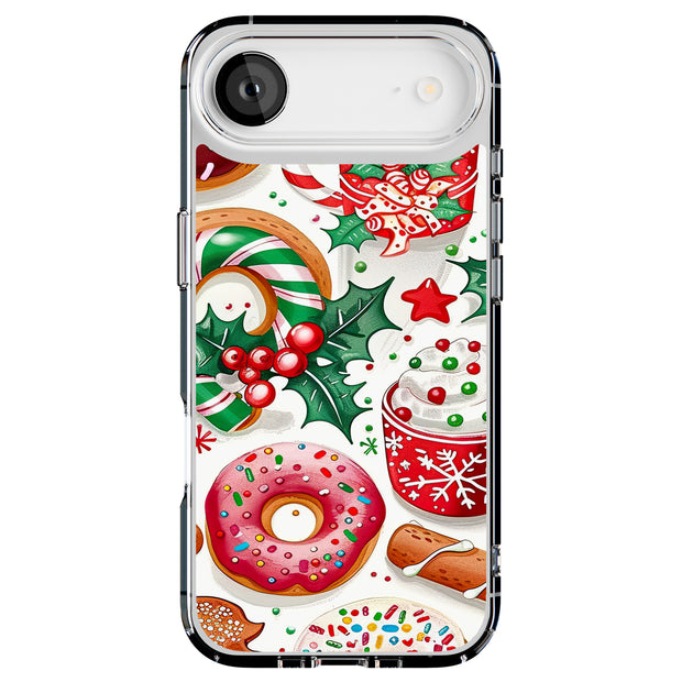 Xmas Theme 1 Tough Cases For Apple iPhone (17, 16, 15, 14, 13, 12, 11, X, SE, 8, 7/ Air, Plus, Pro, Max, Mini, XR, XS), Print in USA