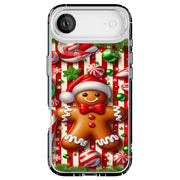 Gingerbreadman Tough Cases For Apple iPhone (17, 16, 15, 14, 13, 12, 11, X, SE, 8, 7/ Air, Plus, Pro, Max, Mini, XR, XS), Print in USA