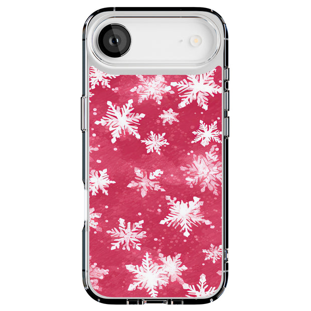 Xmas Snowflake 1 Tough Cases For Apple iPhone (17, 16, 15, 14, 13, 12, 11, X, SE, 8, 7/ Air, Plus, Pro, Max, Mini, XR, XS), Print in USA