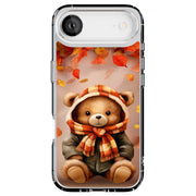 Autumn Bear 1 Tough Cases For Apple iPhone (17, 16, 15, 14, 13, 12, 11, X, SE, 8, 7/ Air, Plus, Pro, Max, Mini, XR, XS), Print in USA