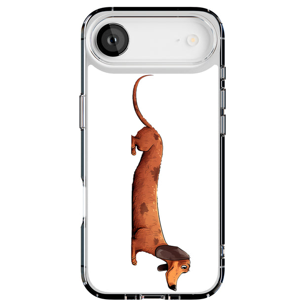 Dachshund Dog Tough Cases For Apple iPhone (17, 16, 15, 14, 13, 12, 11, X, SE, 8, 7/ Air, Plus, Pro, Max, Mini, XR, XS), Print in USA