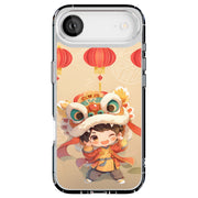 Chinese NewYear Tough Cases For Apple iPhone (17, 16, 15, 14, 13, 12, 11, X, SE, 8, 7/ Air, Plus, Pro, Max, Mini, XR, XS), Print in USA