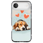 Sleepy Foxhound Tough Cases For Apple iPhone (17, 16, 15, 14, 13, 12, 11, X, SE, 8, 7/ Air, Plus, Pro, Max, Mini, XR, XS), Print in USA