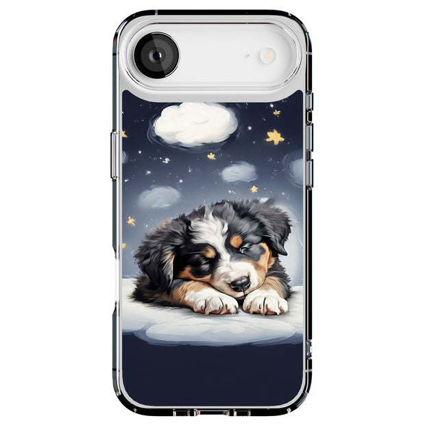 Sleep Dog Dream Tough Cases For Apple iPhone (17, 16, 15, 14, 13, 12, 11, X, SE, 8, 7/ Air, Plus, Pro, Max, Mini, XR, XS), Print in USA