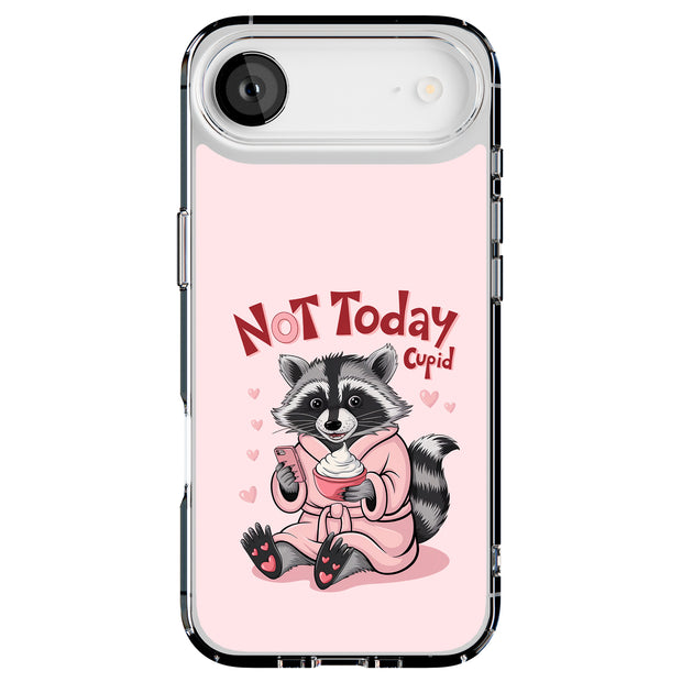 Raccoon Cupid Tough Cases For Apple iPhone (17, 16, 15, 14, 13, 12, 11, X, SE, 8, 7/ Air, Plus, Pro, Max, Mini, XR, XS), Print in USA