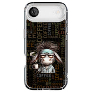 Coffee Donkey Tough Cases For Apple iPhone (17, 16, 15, 14, 13, 12, 11, X, SE, 8, 7/ Air, Plus, Pro, Max, Mini, XR, XS), Print in USA