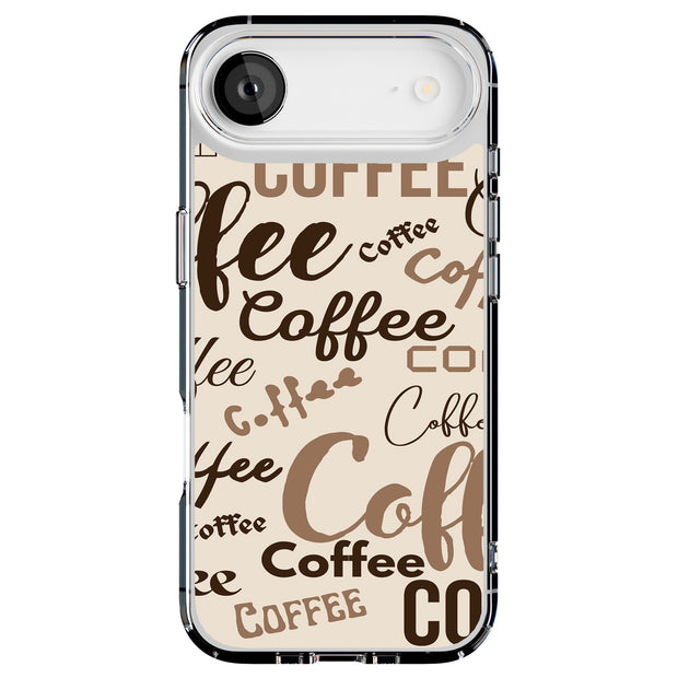 Coffee Coffee Tough Cases For Apple iPhone (17, 16, 15, 14, 13, 12, 11, X, SE, 8, 7/ Air, Plus, Pro, Max, Mini, XR, XS), Print in USA