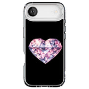 Heart Diamond 2 Tough Cases For Apple iPhone (17, 16, 15, 14, 13, 12, 11, X, SE, 8, 7/ Air, Plus, Pro, Max, Mini, XR, XS), Print in USA