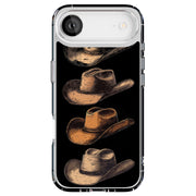Cowboy Hats 1 Tough Cases For Apple iPhone (17, 16, 15, 14, 13, 12, 11, X, SE, 8, 7/ Air, Plus, Pro, Max, Mini, XR, XS), Print in USA