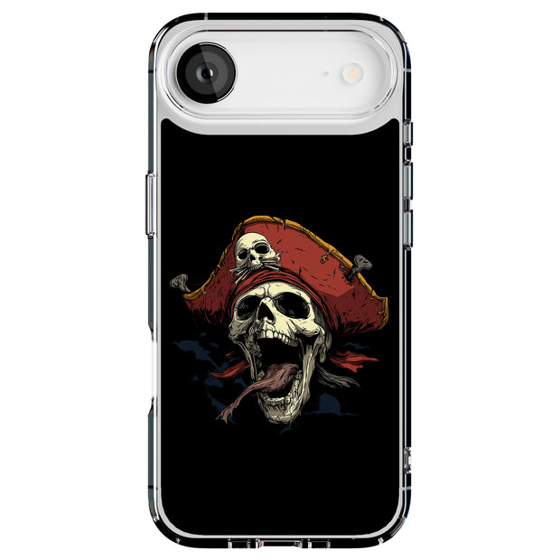 Pirate Skull 1 Tough Cases For Apple iPhone (17, 16, 15, 14, 13, 12, 11, X, SE, 8, 7/ Air, Plus, Pro, Max, Mini, XR, XS), Print in USA
