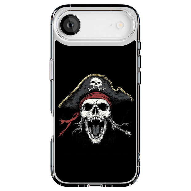 Pirate Skull 2 Tough Cases For Apple iPhone (17, 16, 15, 14, 13, 12, 11, X, SE, 8, 7/ Air, Plus, Pro, Max, Mini, XR, XS), Print in USA