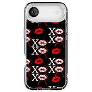 Valentine XOXO Tough Cases For Apple iPhone (17, 16, 15, 14, 13, 12, 11, X, SE, 8, 7/ Air, Plus, Pro, Max, Mini, XR, XS), Print in USA