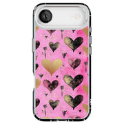 Valentine Heart Tough Cases For Apple iPhone (17, 16, 15, 14, 13, 12, 11, X, SE, 8, 7/ Air, Plus, Pro, Max, Mini, XR, XS), Print in USA