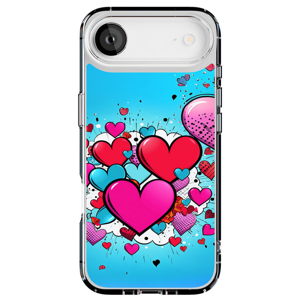 Valentine Pop 4 Tough Cases For Apple iPhone (17, 16, 15, 14, 13, 12, 11, X, SE, 8, 7/ Air, Plus, Pro, Max, Mini, XR, XS), Print in USA