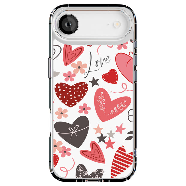 Valentines Love Tough Cases For Apple iPhone (17, 16, 15, 14, 13, 12, 11, X, SE, 8, 7/ Air, Plus, Pro, Max, Mini, XR, XS), Print in USA