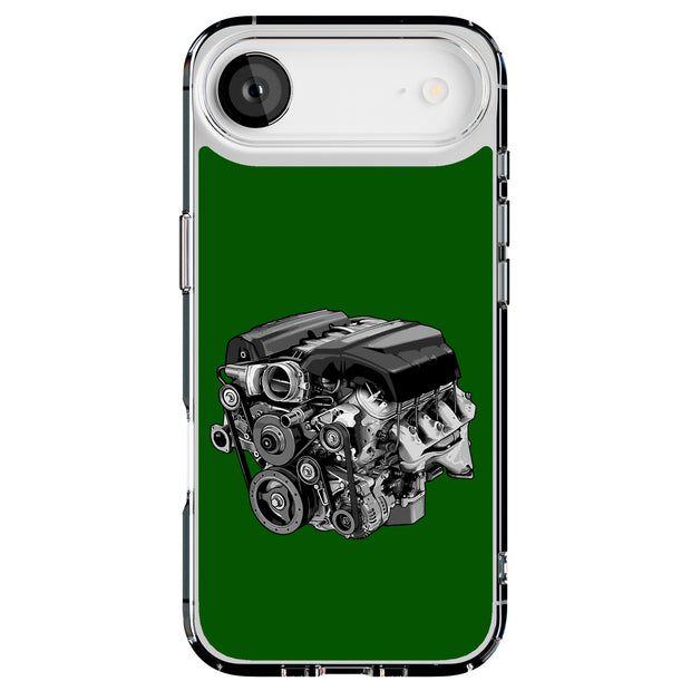 Racing Engine 1 Tough Cases For Apple iPhone (17, 16, 15, 14, 13, 12, 11, X, SE, 8, 7/ Air, Plus, Pro, Max, Mini, XR, XS), Print in USA