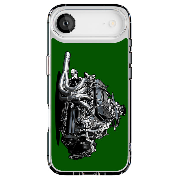 Racing Engine 2 Tough Cases For Apple iPhone (17, 16, 15, 14, 13, 12, 11, X, SE, 8, 7/ Air, Plus, Pro, Max, Mini, XR, XS), Print in USA