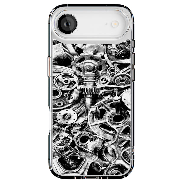 Racing Engine 3 Tough Cases For Apple iPhone (17, 16, 15, 14, 13, 12, 11, X, SE, 8, 7/ Air, Plus, Pro, Max, Mini, XR, XS), Print in USA