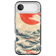 Japanese Wave 4 Tough Cases For Apple iPhone (17, 16, 15, 14, 13, 12, 11, X, SE, 8, 7/ Air, Plus, Pro, Max, Mini, XR, XS), Print in USA