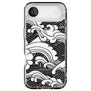 Japanese Wave 9 Tough Cases For Apple iPhone (17, 16, 15, 14, 13, 12, 11, X, SE, 8, 7/ Air, Plus, Pro, Max, Mini, XR, XS), Print in USA