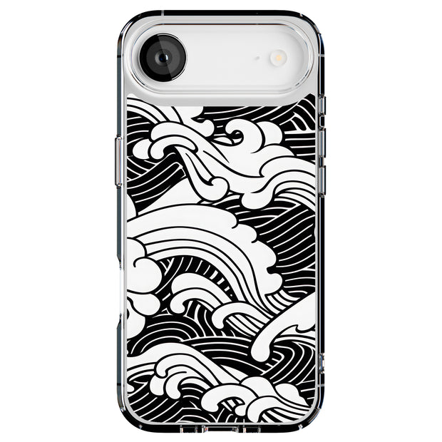 Japanese Wave 9 Tough Cases For Apple iPhone (17, 16, 15, 14, 13, 12, 11, X, SE, 8, 7/ Air, Plus, Pro, Max, Mini, XR, XS), Print in USA