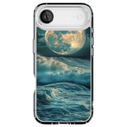 Star Moon Wave1 Tough Cases For Apple iPhone (17, 16, 15, 14, 13, 12, 11, X, SE, 8, 7/ Air, Plus, Pro, Max, Mini, XR, XS), Print in USA