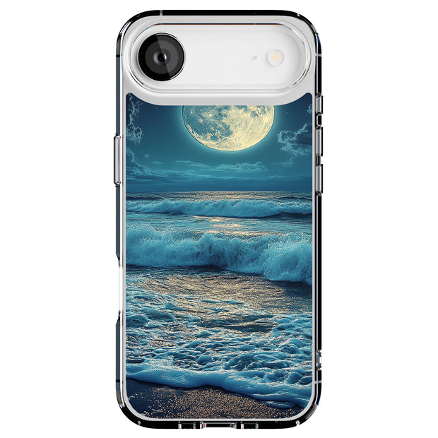 Star Moon Wave2 Tough Cases For Apple iPhone (17, 16, 15, 14, 13, 12, 11, X, SE, 8, 7/ Air, Plus, Pro, Max, Mini, XR, XS), Print in USA