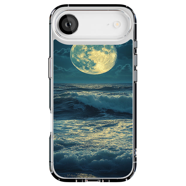Star Moon Wave3 Tough Cases For Apple iPhone (17, 16, 15, 14, 13, 12, 11, X, SE, 8, 7/ Air, Plus, Pro, Max, Mini, XR, XS), Print in USA