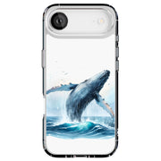 Humpback Whale1 Tough Cases For Apple iPhone (17, 16, 15, 14, 13, 12, 11, X, SE, 8, 7/ Air, Plus, Pro, Max, Mini, XR, XS), Print in USA