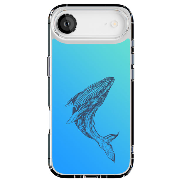Humpback Whale8 Tough Cases For Apple iPhone (17, 16, 15, 14, 13, 12, 11, X, SE, 8, 7/ Air, Plus, Pro, Max, Mini, XR, XS), Print in USA