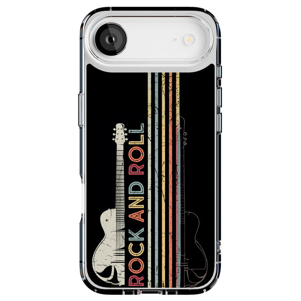 Rock and Roll 1 Tough Cases For Apple iPhone (17, 16, 15, 14, 13, 12, 11, X, SE, 8, 7/ Air, Plus, Pro, Max, Mini, XR, XS), Print in USA