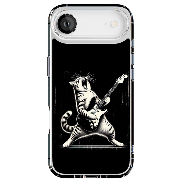 Cat Rock Roll 2 Tough Cases For Apple iPhone (17, 16, 15, 14, 13, 12, 11, X, SE, 8, 7/ Air, Plus, Pro, Max, Mini, XR, XS), Print in USA
