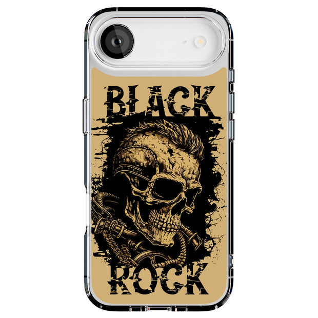 Skull Rock Punk Tough Cases For Apple iPhone (17, 16, 15, 14, 13, 12, 11, X, SE, 8, 7/ Air, Plus, Pro, Max, Mini, XR, XS), Print in USA