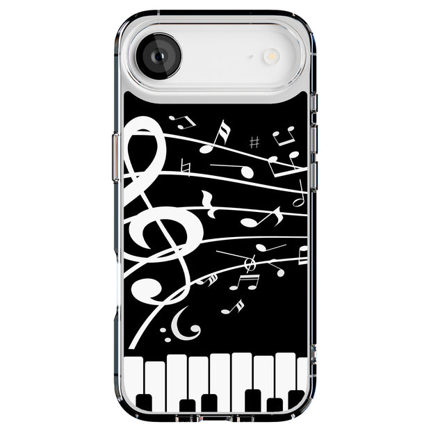 Musical Piano Tough Cases For Apple iPhone (17, 16, 15, 14, 13, 12, 11, X, SE, 8, 7/ Air, Plus, Pro, Max, Mini, XR, XS), Print in USA